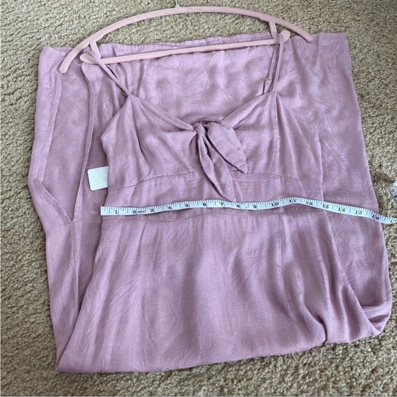 L*SPACE Amanda Dress Midi Tie Front - Picture 3 of 8